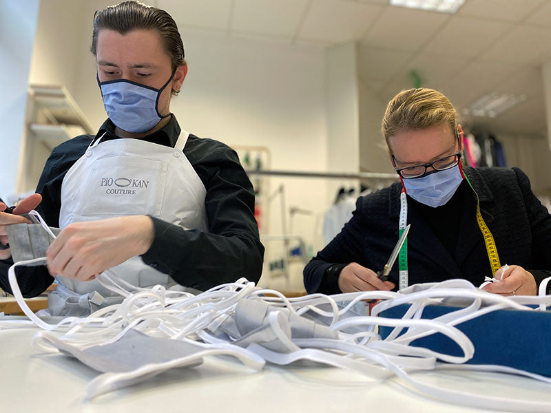 COVID-19 Pandemie: Wir produzieren Mund -und Gesichtsmasken um zu helfen