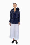 Pinstripe blazer