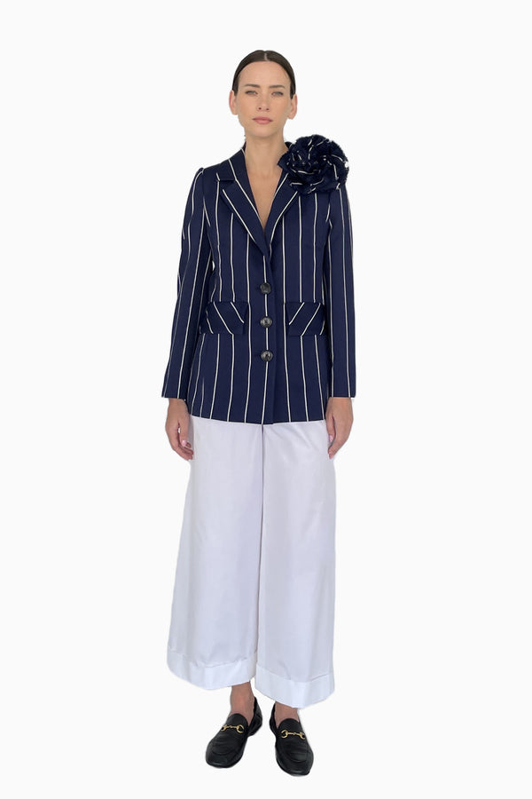 Pinstripe blazer