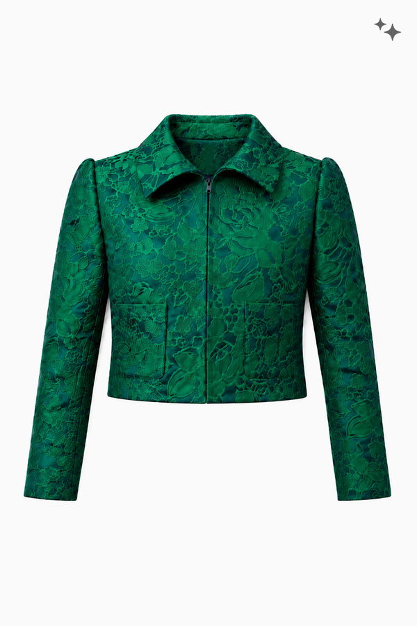 Short Jacquard jacket