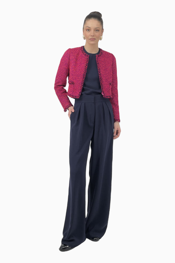 Short tweed jacket