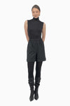 Kurze Shorts aus Gabardine