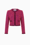 Short tweed jacket