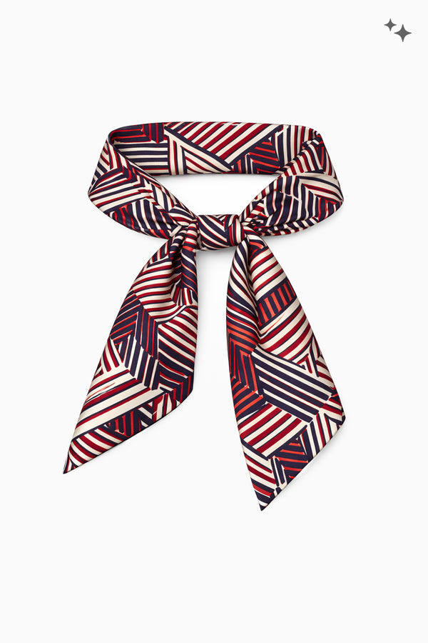 Halstuch aus Twill Stretch