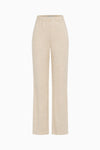 Gerade Hose aus Jersey mit elastischem Bund