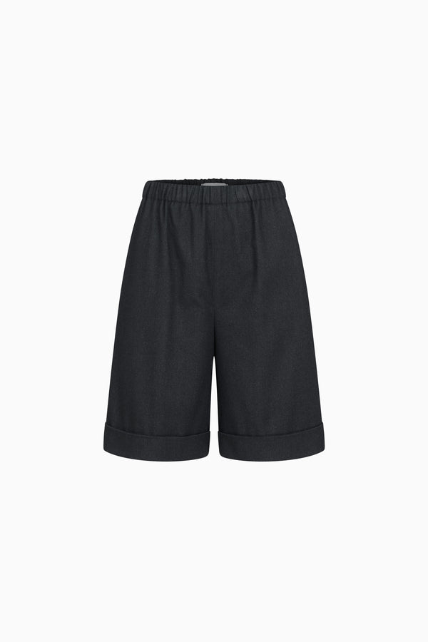 Gabardine short shorts