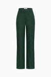 Gerade Hose aus Jersey mit elastischem Bund