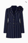Pinstripe blazer