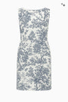 Piqué sheath dress