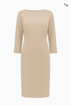 Fitted Stretch Crêpe Dress