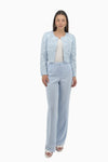 Short straight lace jacket