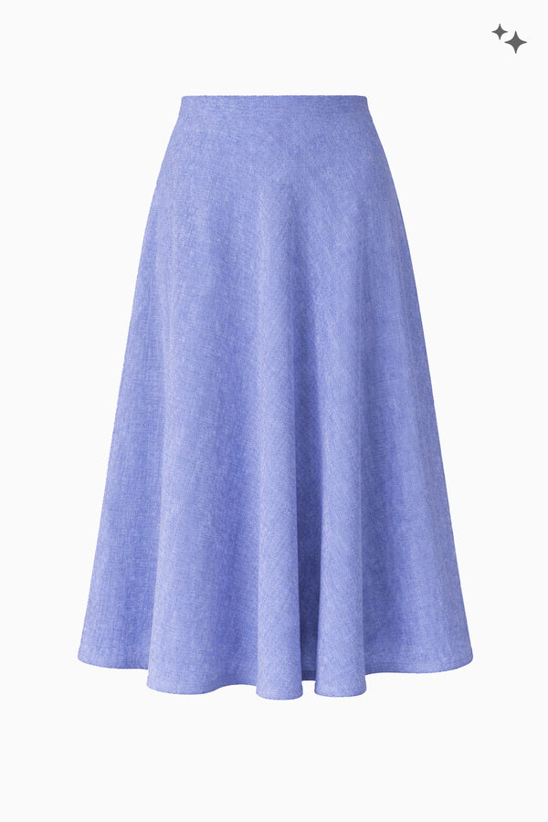 Circle Skirt in Cotton-Linen
