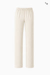 Gerade Hose aus Jersey mit elastischem Bund