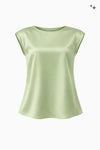 Light top made of double satin
