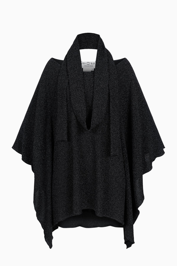 Fließendes Oberteil aus Fancy Jersey