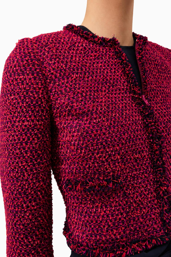Short tweed jacket