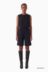 Kurze Shorts aus Woll-Cashmere