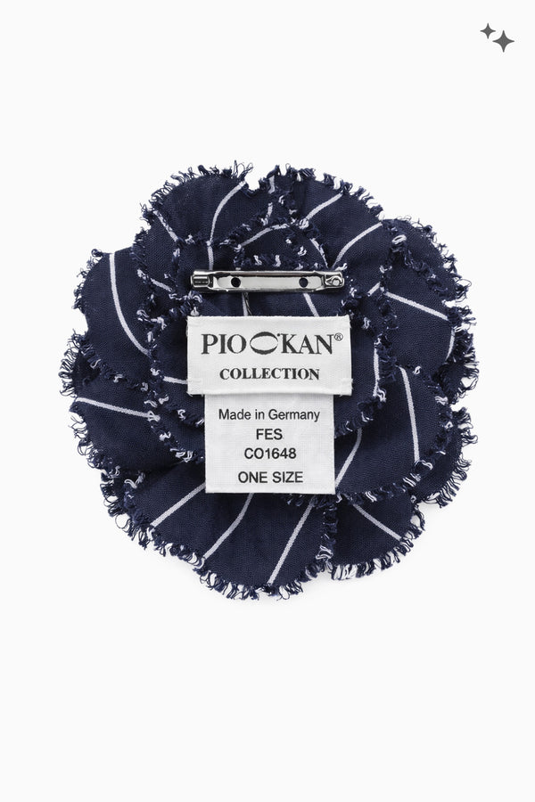 Schmuckblume in Pinstripe Muster