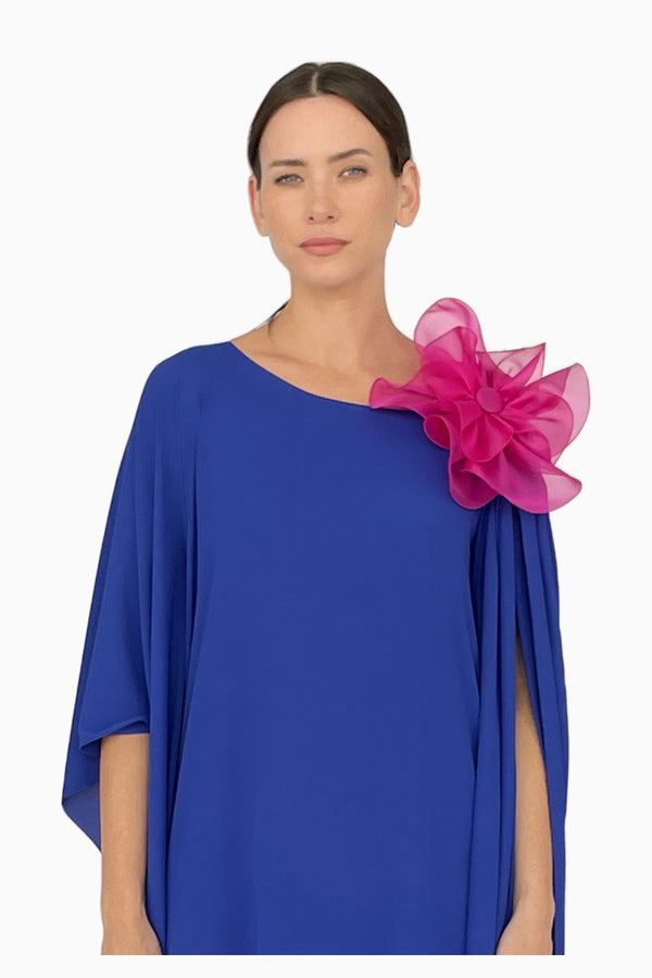 Schmuckblume aus Organza