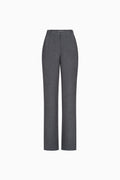 Double jersey straight trousers