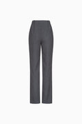 Double jersey straight trousers