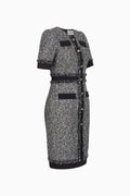 Tweed sheath dress