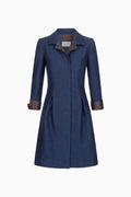 Jacquard coat dress