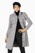 Tweed coat dress