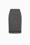 Tweed pencil skirt
