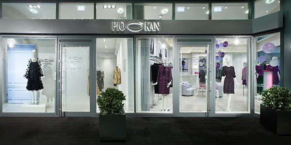 PIO O'KAN Store Fassade Königsalle 27 Düsseldorf neuer Store Look
