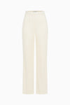 Gerade Hose aus Jersey mit elastischem Bund