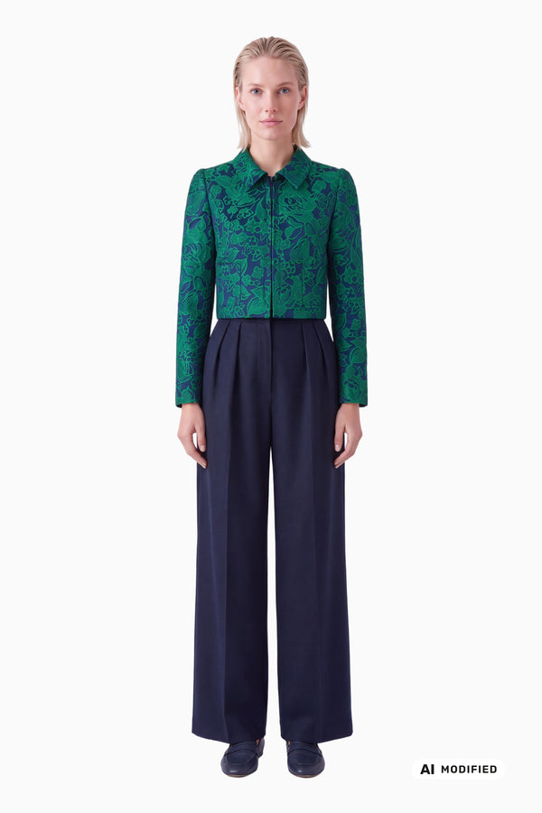 Short Jacquard jacket