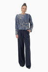Taillierte Jacke aus Fancy Jeans
