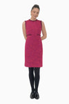 Ausgestelltes Kleid aus Tweed