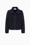 Bomberjacke mit Stehkragenaus Woll-Cashmere