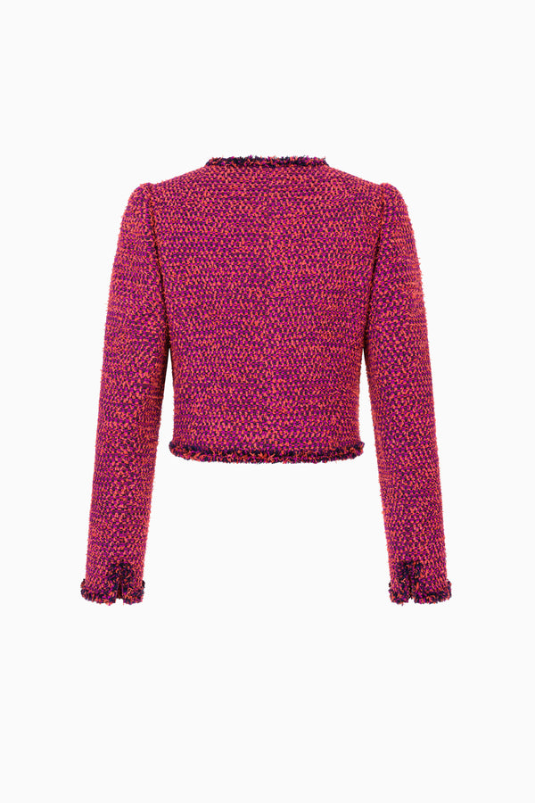 Kurze Jacke aus Tweed