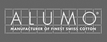 alumo manufacturer of finest swiss cotton logo