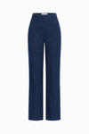 Gerade Hose aus Jersey mit elastischem Bund