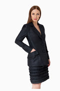 Blazer aus Wildseide