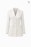 Smoking Blazer aus Crêpe