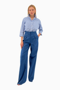 Bluse aus Baumwollpopeline