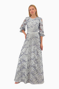 Langes Kleid aus Spitze