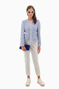 Kleine Jacke aus Tweed