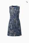 Ausgestelltes Kleid mit Eingrifftaschen aus Fancy Jeans
