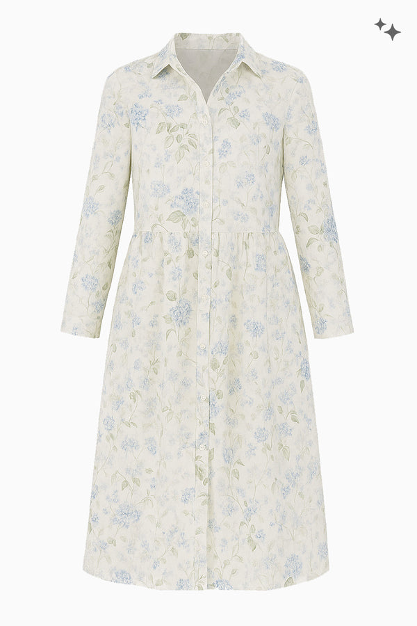 Luftiges Kleid aus Baumwoll-Batist