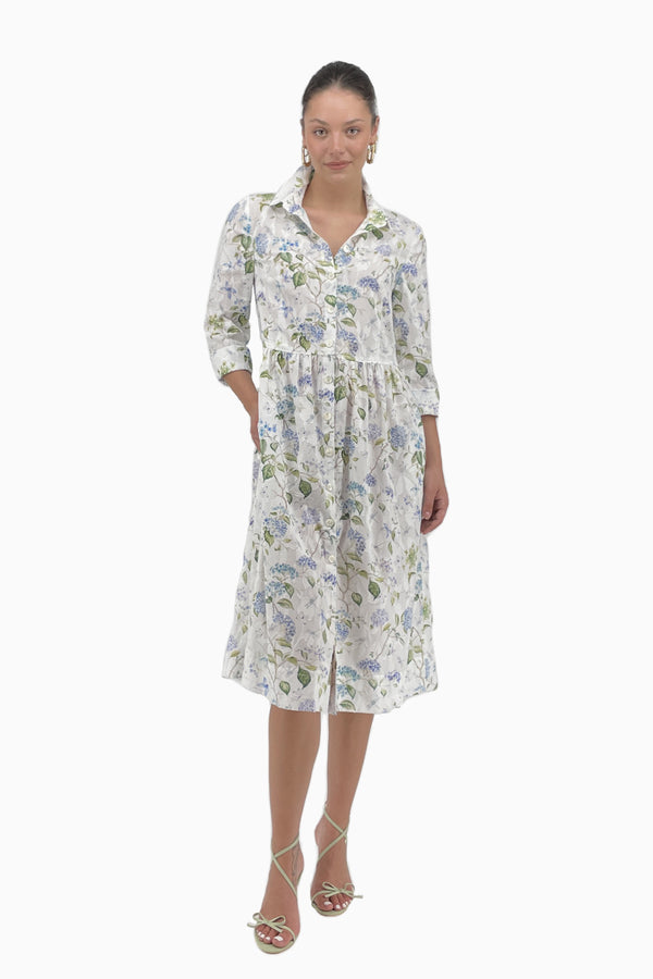 Luftiges Kleid aus Baumwoll-Batist