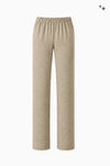 Gerade Hose aus Jersey mit elastischem Bund