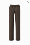 Gerade Hose aus Jersey mit elastischem Bund