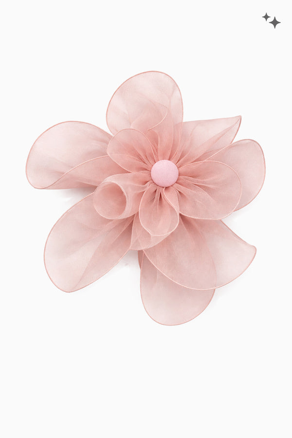 Schmuckblume aus Organza