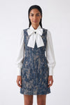 Ausgestelltes Kleid mit Eingrifftaschen aus Fancy Jeans